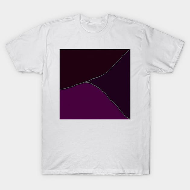 Valley of Purple Mountains T-Shirt by Deadfluffy